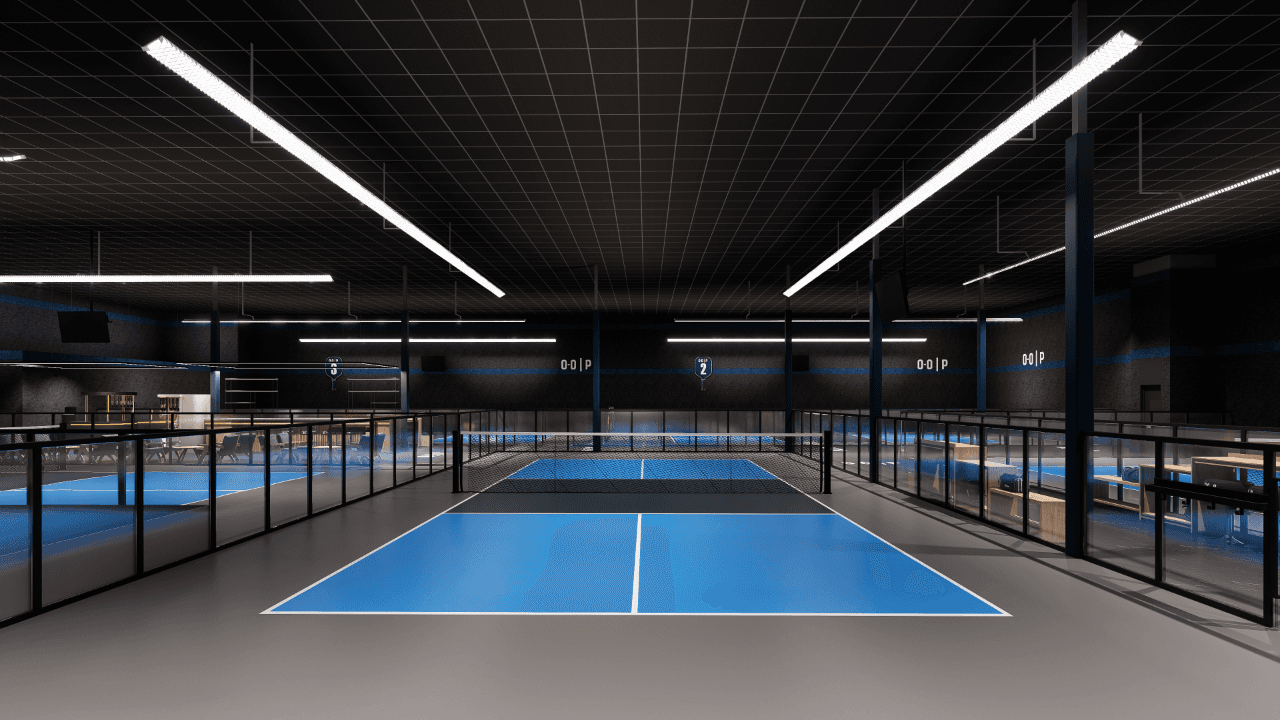 Burnaby Lougheed Hwy multi-court overview