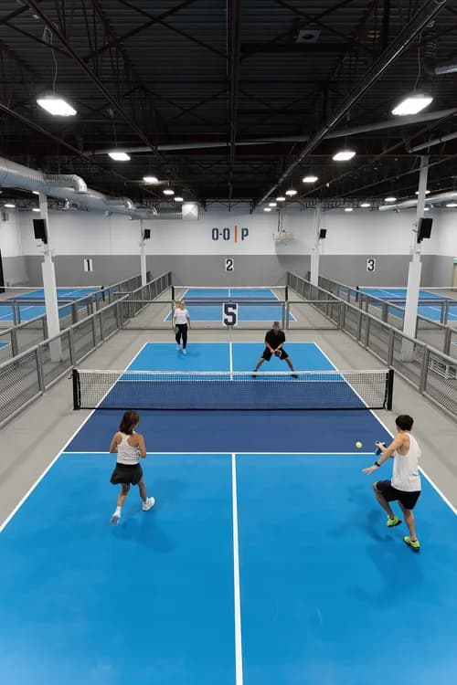Richmond No. 2 Road doubles play on Court 5